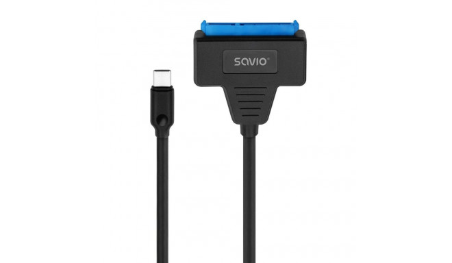 USB-SATA kõvaketta adapter Savio AK-69 25 cm