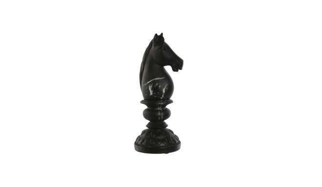 Decorative Figure Home ESPRIT Black Horse 13 x 13 x 33 cm