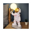 Moon table lamp ASTRONAUT standing Art Deco (model 1) AMTL