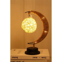 Table lamp bedside Twirl Art Deco (version 1) EID