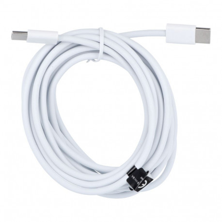 Cable Type C to Type C PD QC3.0 3A 30W HD26 3 m white