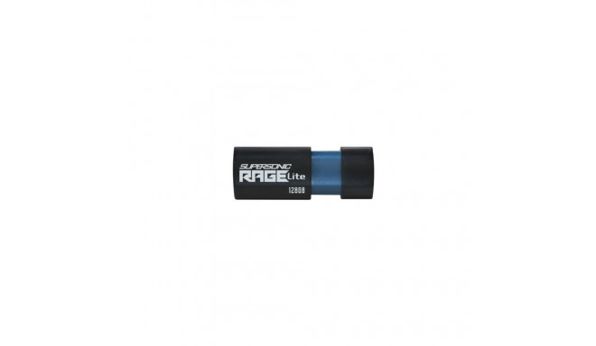 Patriot Memory Supersonic Rage Lite USB flash drive 128 GB USB Type-A 3.2 Gen 1 (3.1 Gen 1) Black, B