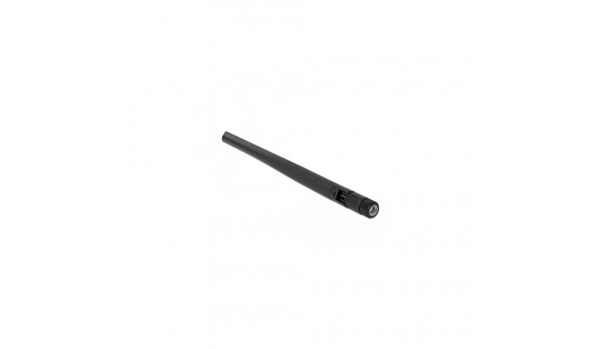 DeLOCK 5G 3.4 - 3.8 GHz Antenna SMA plug 5 dBi 20 cm omnidirectional with tilt joint and flexible ma