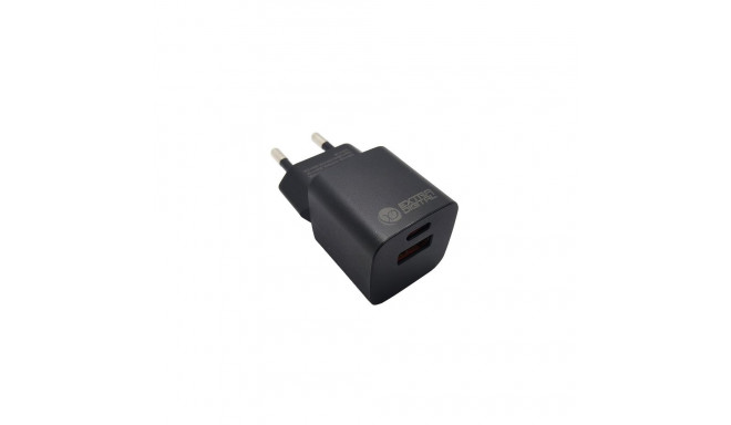 Charger EXTRA DIGITAL GaN USB Type-C, USB Type-A: 30W, PPS
