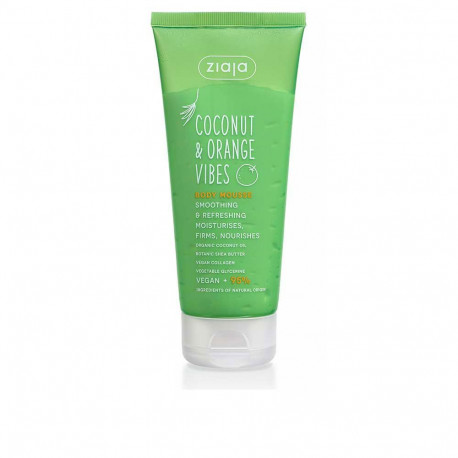 ZIAJA COCONUT & ORANGE VIBES mousse corporal suavizante y refrescante 200 ml