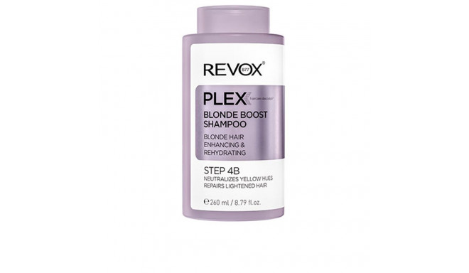 REVOX B77 šampoon PLEX blonde boost step 4b 260ml
