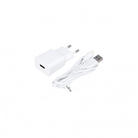 Maxlife power adapter MXTC-01 USB + Lightning cable 1m