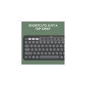 Logitech Pebble Keys 2 K380s Wireless Keyboard, RF Wireless + Bluetooth, US INT, Tonal Graphite