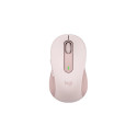 Wireless mouse Logitech M650 L, Rose