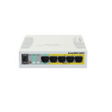 Mikrotik  Switch||CSS106-1G-4P-1S|5x10Base-T 