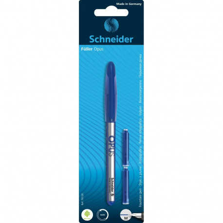 Täitesulepea SCHNEIDER Opus, blisterpakendis