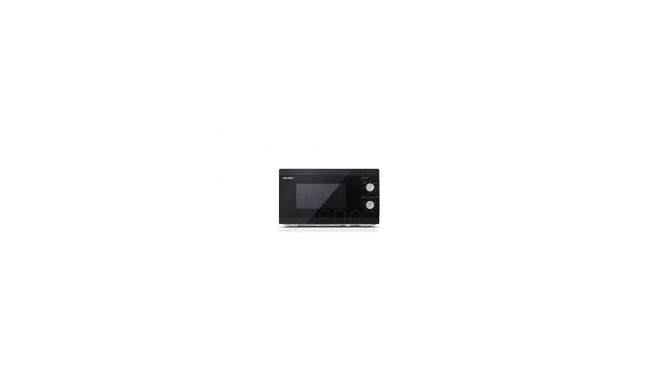 Sharp YC-MG01E-B Mikrowelle & Grill 20L schwarz