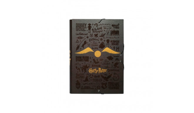 Harry Potter - Folder / teczka z gumką A4 (24 x 34 cm)