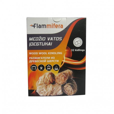 Puitvillast süütevahendid 32 tk