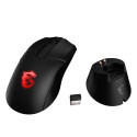 MSI CLUTCH GM41 LIGHTWEIGHT WIRELESS Gaming Mouse 'RGB, upto 20000 DPI, low latency, 74g weight, 80 