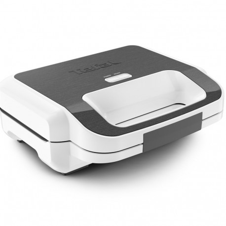Tefal Snack XL SW7011 sandwich maker 850 W White, Stainless steel