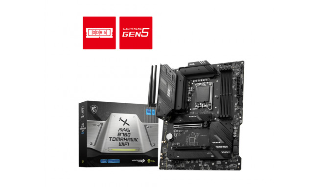 MSI MAG B760 TOMAHAWK WIFI motherboard Intel B760 LGA 1700 ATX