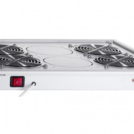 Ventilatsioonipaneel rack 19" TRITON katuse 4 ventilaatorit RAC-CH-X04-X3