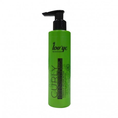 LOVYC CURLY CREMA ACTIVADORA DE RIZOS FORMULA VEGANA 200ML