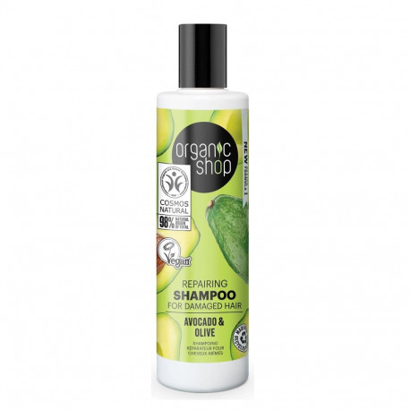ORGANIC SHOP AVOCADO REPAIRING CHAMPU CABELLO DAÑADO 280ML