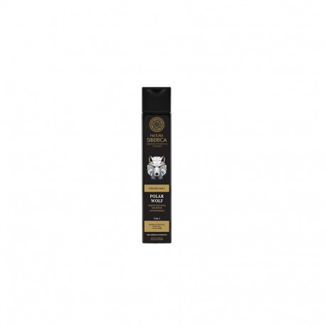 NATURA SIBERICA CHAMPÚ ACONDICIONADOR FORTALECEDOR 2 EN 1 LOBO POLAR 250 ML
