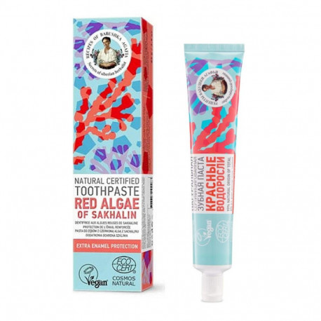 NATURA SIBERICA AGAFJA DENTIFRICO ALGAS ROJAS 1UN
