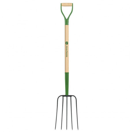 John Deere heinahang 5 haruga ja puidust varrega 125cm