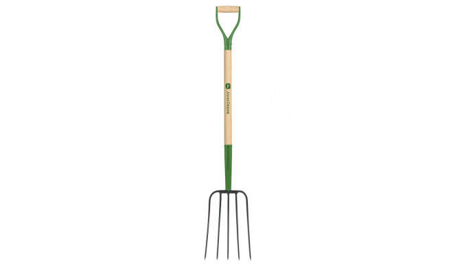 John Deere heinahang 5 haruga ja puidust varrega 125cm