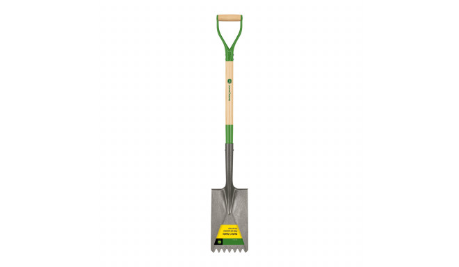 John Deere кровельная лопата с деревянным черенком и D-образной ручкой, 107 см