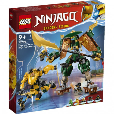LEGO Ninjago Lloydi ja Arini ninjatiimi robotid
