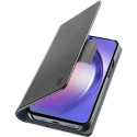 Kaardivahega mobiiliümbris Cellular Line Galaxy A55 Wallet Book, must