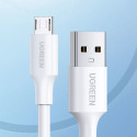 USB - micro USB kabel Ugreen US289 2 m - bílý