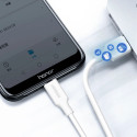 USB - micro USB kabel Ugreen US289 1 m - bílý