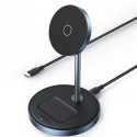 Nabíjecí stanice Ugreen CD317 MagSafe / Qi 2v1 - černá