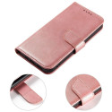 Magnet Case pro Samsung A55 s klopou a peněženkou - růžové
