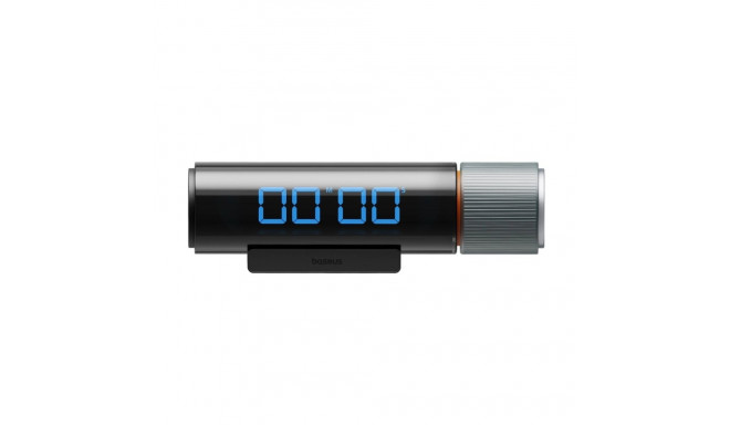 Baseus Heyo Series magnetic digital countdown timer with stopwatch function - black