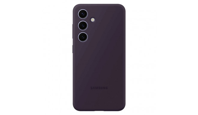 Samsung Silicone Case EF-PS921TEEGWW for Samsung Galaxy S24 - dark purple