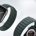 Magnetický řemínek Dux Ducis BL pro Apple Watch 42 / 44 / 45 / 49 mm - zelený