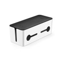 Ugreen cable organizer box S 27.8x13x12.8cm, black/white (LP110)