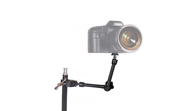 Clamp holder for camera, camera, microphone