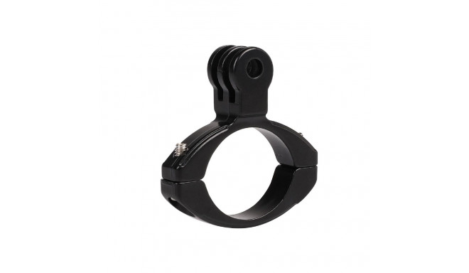 Aluminum GoPro Camera Mount - For Bike Handlebars - Black