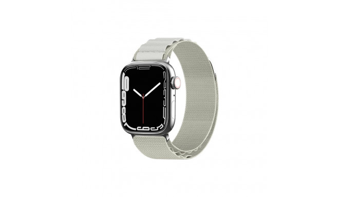 Strap with Alpine steel buckle for Apple Watch 38/40/41 mm - silver