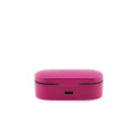 Bluetooth sluchátka Guess GUTWST31EM TWS + purpurová dokovací stanice