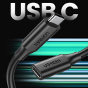 Ugreen kabel prodlužovací adaptér USB C (samec) - USB C (samice) 100W 10Gb/s 1m černý