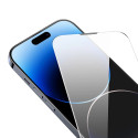 Tvrzené sklo Baseus pro celou obrazovku pro iPhone 14 Pro Max s krytem reproduktoru 0,3 mm + montážn Tvrzené sklo Baseus pro celou obrazovku pro iPhone 14 Pro Max s krytem reproduktoru 0,3 mm + montážn