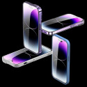 Tvrzené sklo Baseus pro celou obrazovku pro iPhone 14 Pro Max s krytem reproduktoru 0,3 mm + montážn Tvrzené sklo Baseus pro celou obrazovku pro iPhone 14 Pro Max s krytem reproduktoru 0,3 mm + montážn