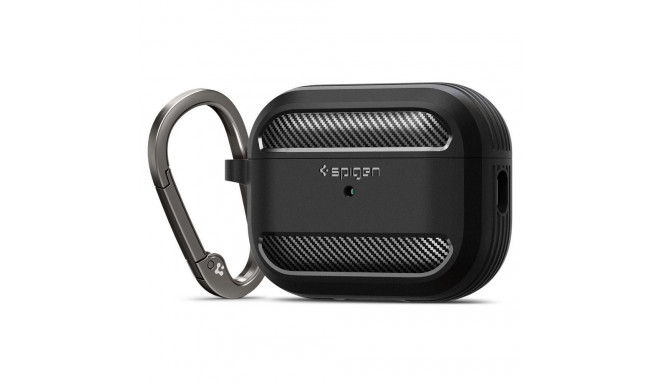 Spigen Rugged Armor Case for Apple AirPods Pro 1 / 2 - Matte Black