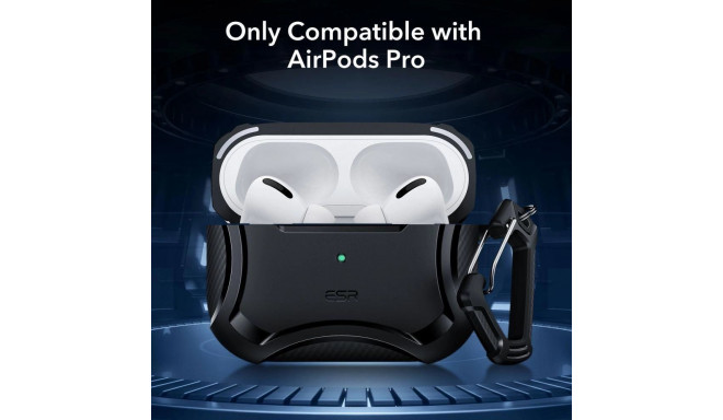 ESR Cyber ​​Armor Halolock Case with MagSafe for Apple AirPods Pro 1/2 - Black