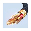 Rychlonabíjecí kabel Joyroom s chytrým vypínačem USB-A - Lightning 2,4A 1,2m černý (S-UL012A3)