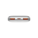 Baseus Bipow Pro Power Bank 10000mAh 20W bílá s USB Type A - USB Type C 3A 0,3m kabelem (PPBD040202)